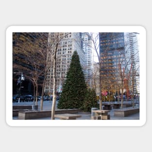 New York Christmas Sticker